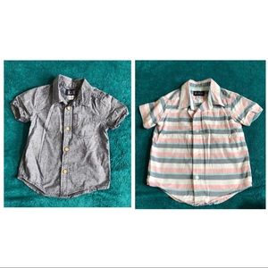 Lot of 2 Children’s Place Dress Shirts